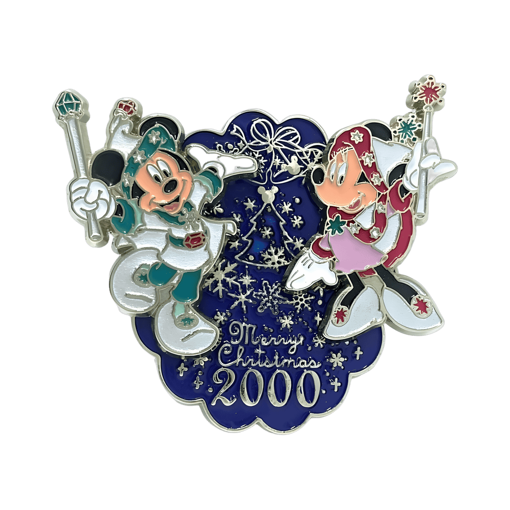 TDR-Mickey & Minnie Mouse-Merry Christmas Disney pin