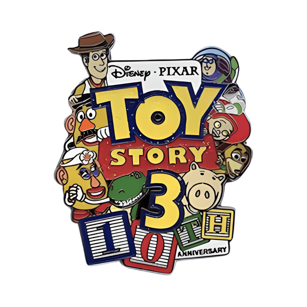Toy Story 3 10th anniversary Disney pin