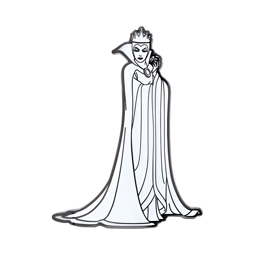 Evil Queen (White Out) Disney pin