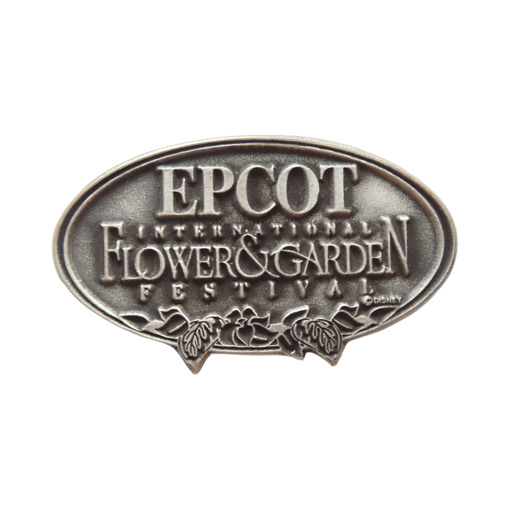 Pewter Festival Logo Disney pin