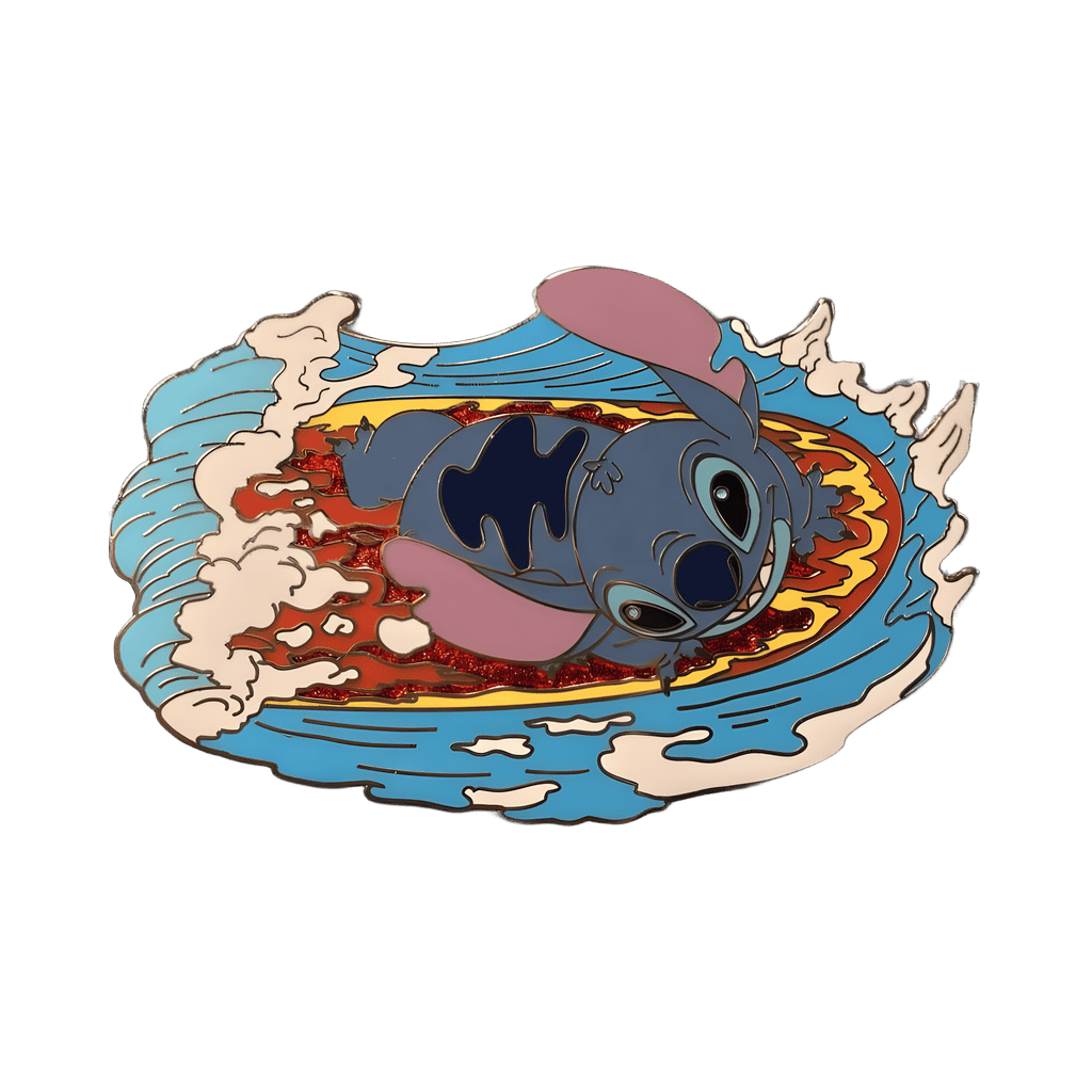 Disney Shopping Stitch Surfing Disney pin