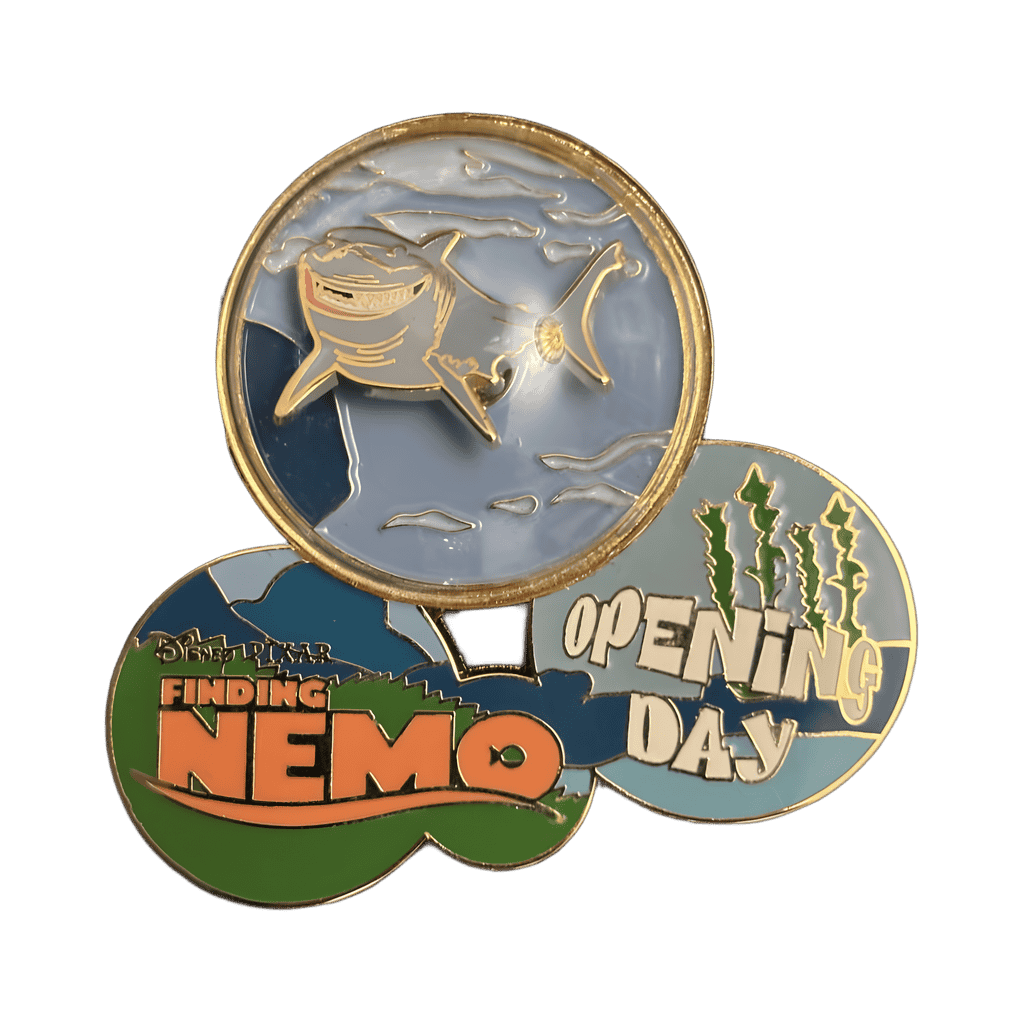 Bruce in 3D Bubble Disney pin