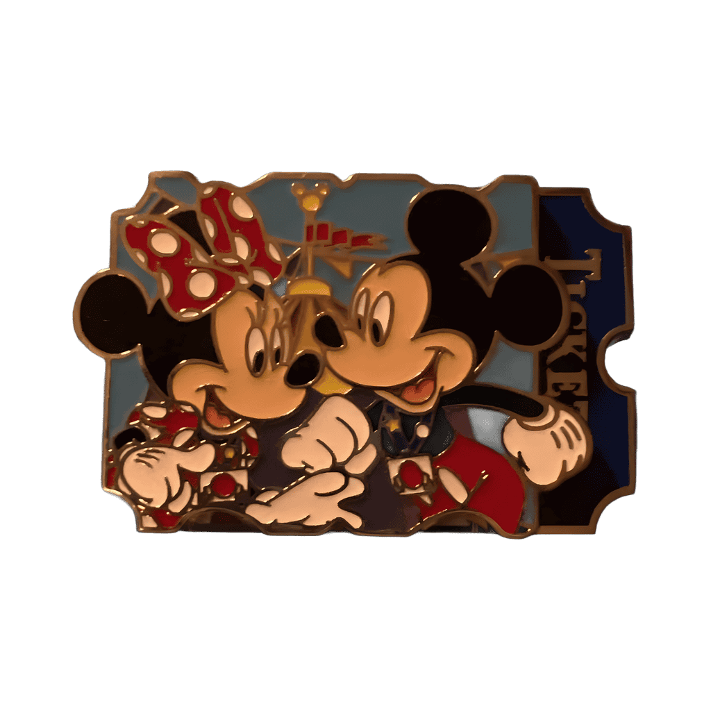 Mickey Mouse and Minnie Mouse Disney pin