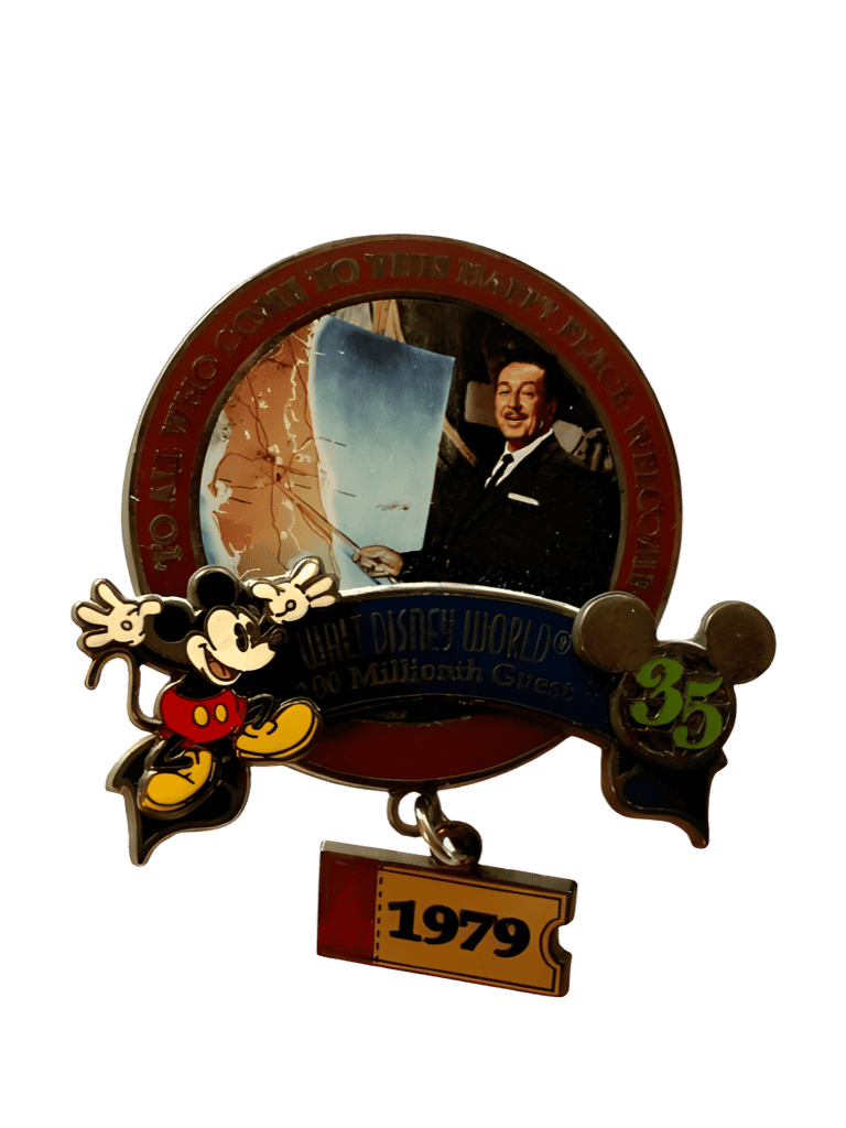 1979 - 100 Millionth Guest Disney pin