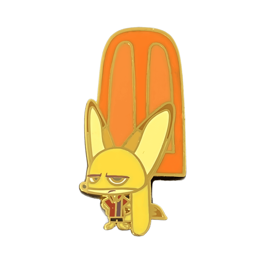 Finnick with a Jumbo Pop Popsicle Disney pin