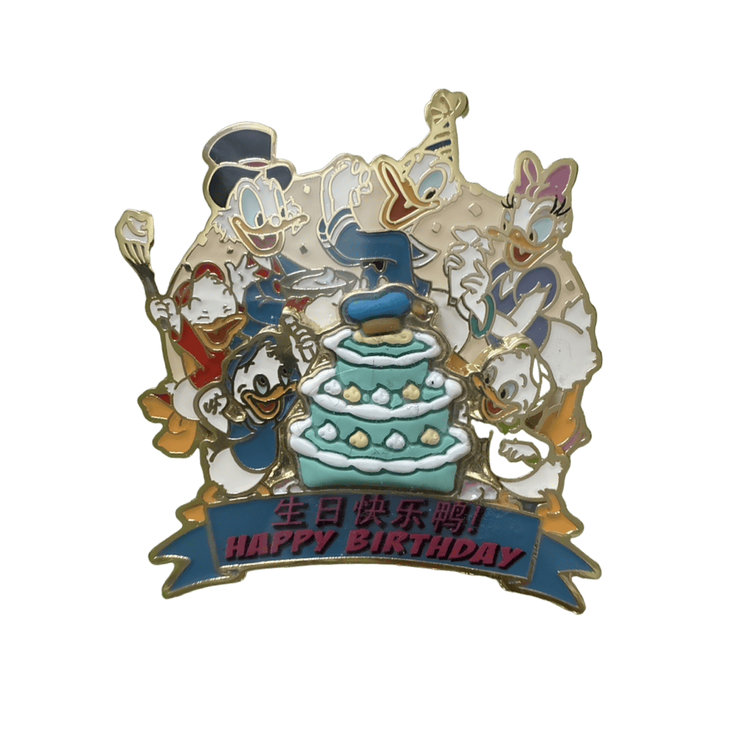 Happy birthday Donald Disney pin