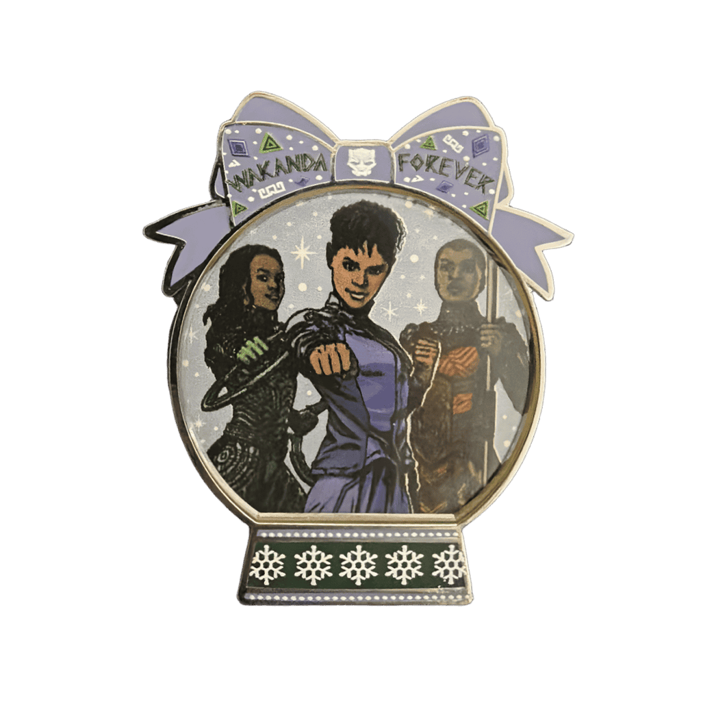 Wakanda Forever Snow Globe Disney pin