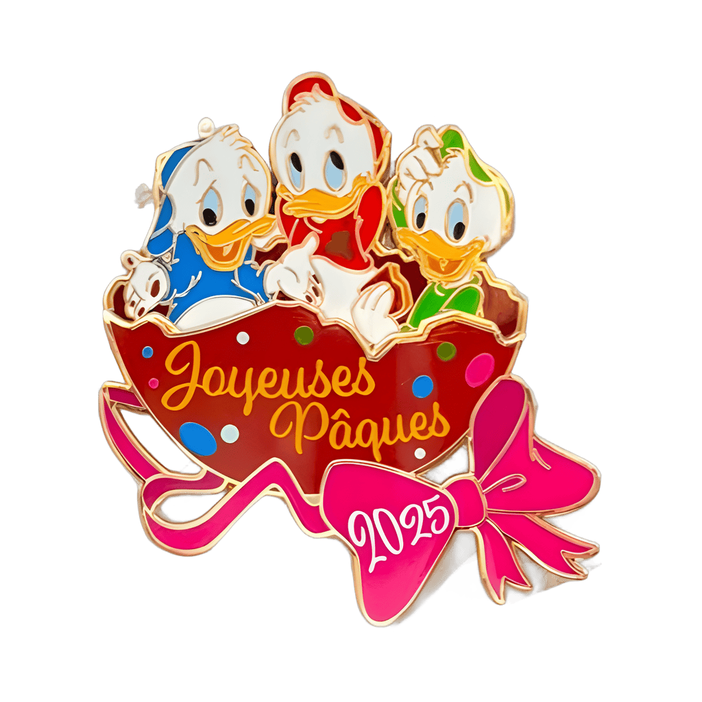 Joyeuses Pâques 2025 Huey Dewey and Louie Disney pin