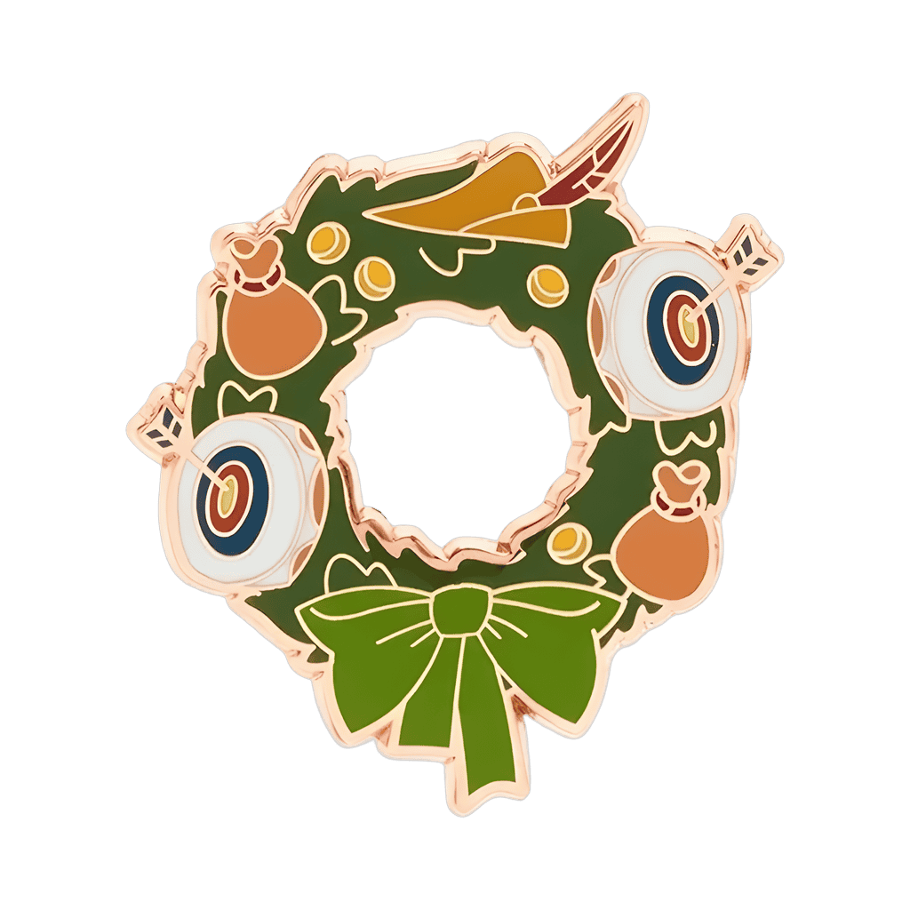 Robin Hood Wreath Disney pin