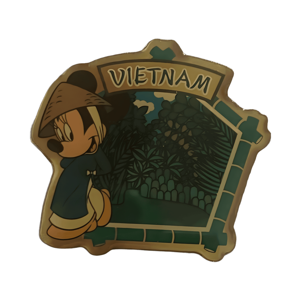 Minnie in Vietnam Disney pin