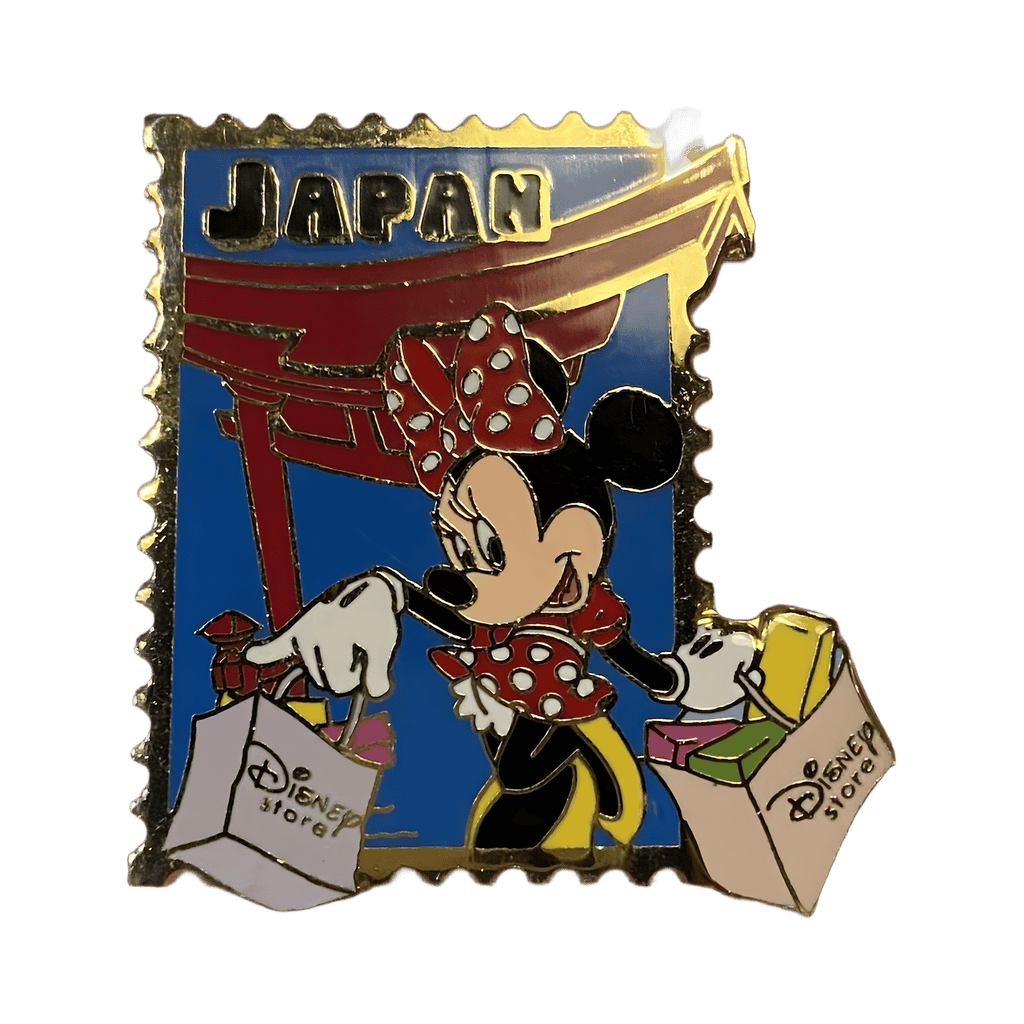Minnie Mouse in Japan Disney pin