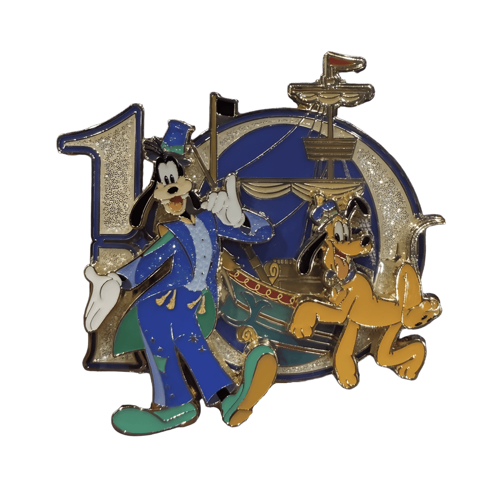 Goofy and Pluto Disney pin