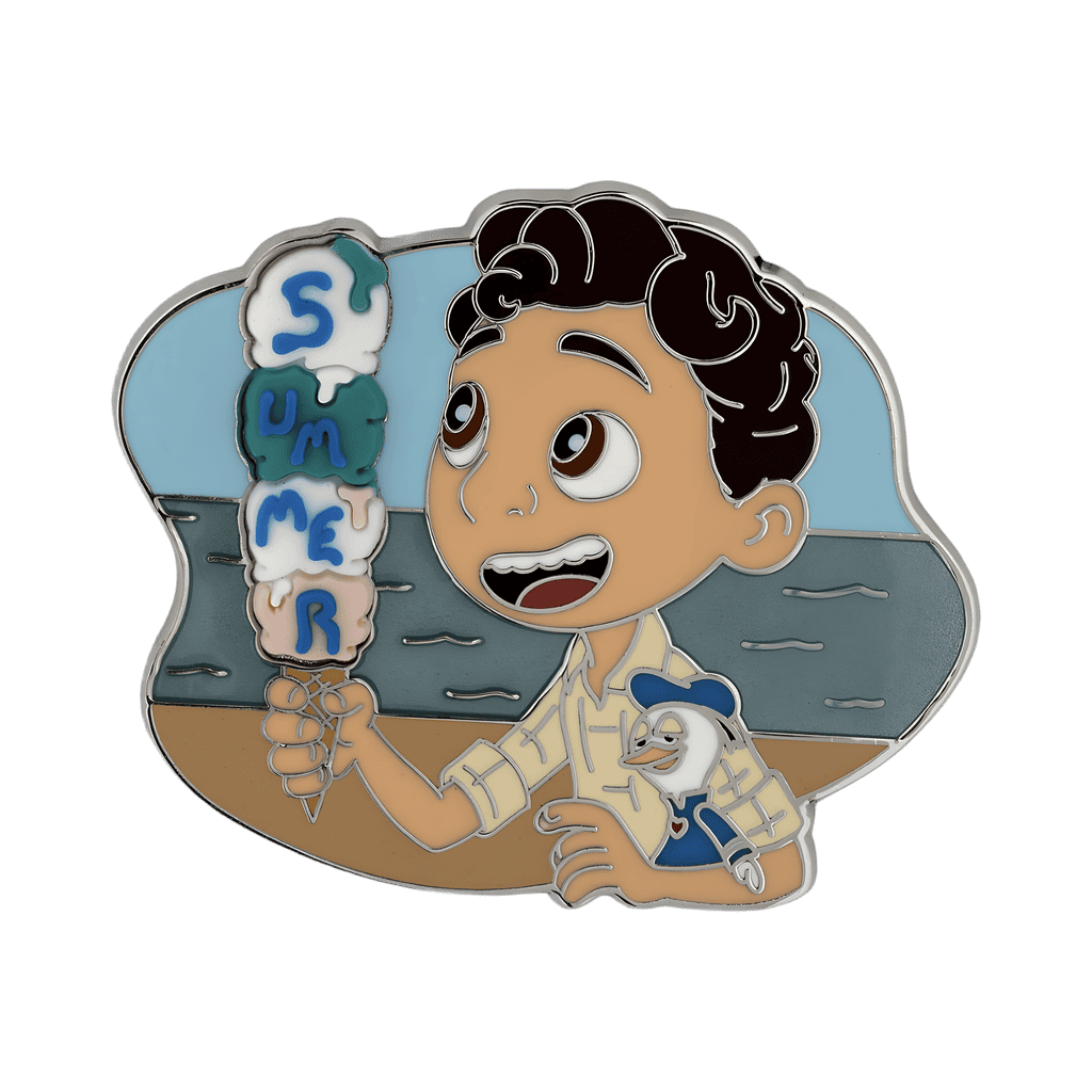 2023 - Luca and Ice Cream Disney pin