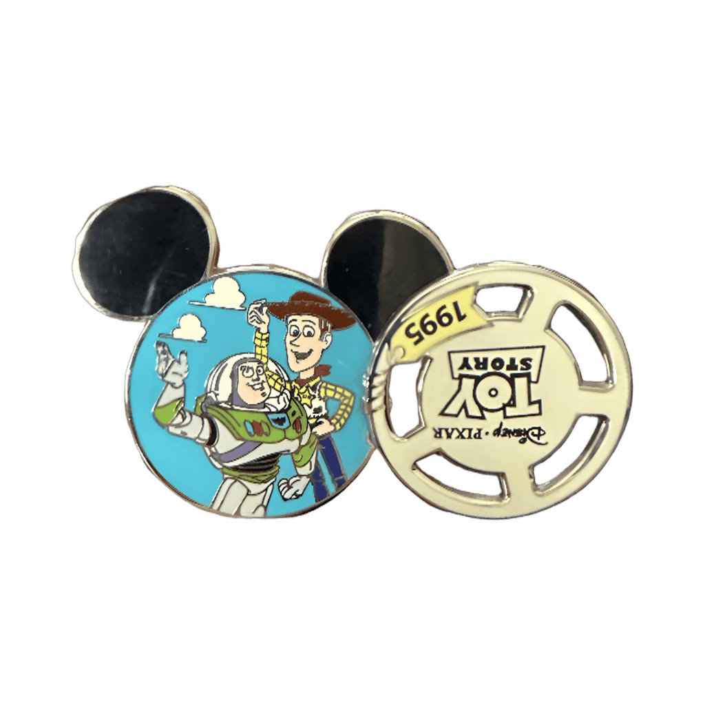 Buzz and Woody Toy Story 1995 Disney pin
