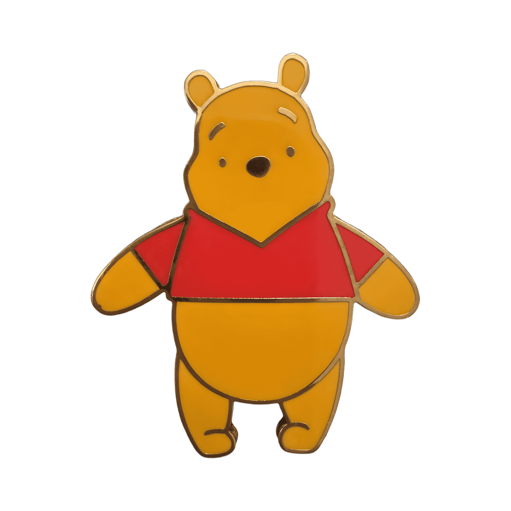 Pooh Standing Up Disney pin