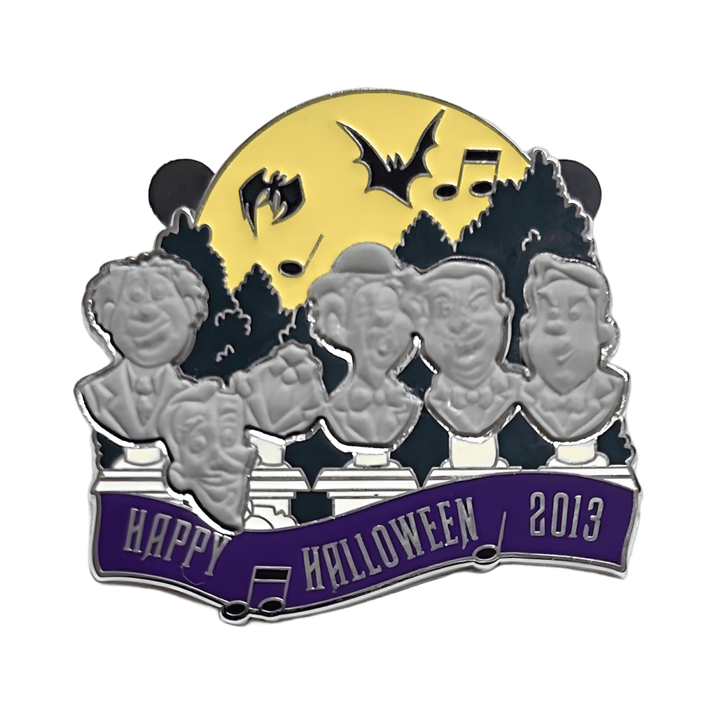 Haunted Mansion Singing Busts Disney pin