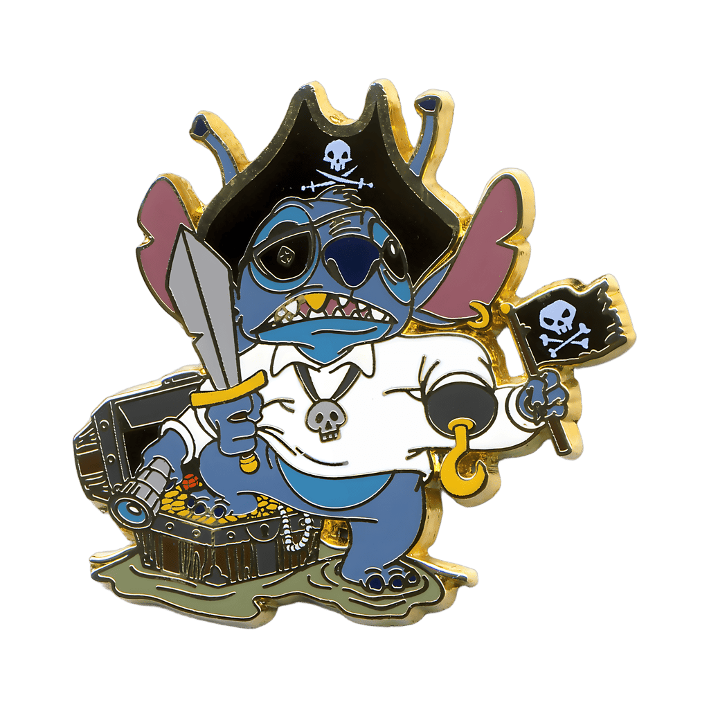 Pirate Stitch Disney pin