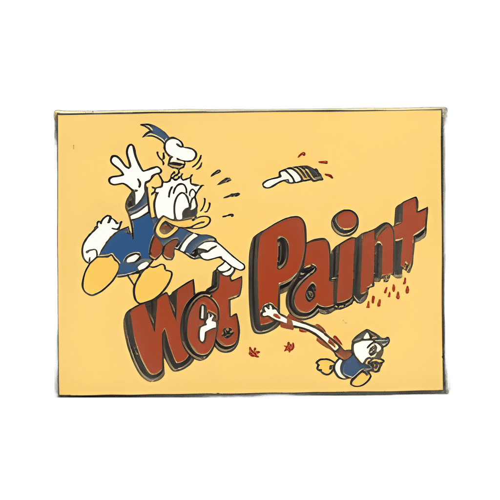 Wet Paint - Mystery #12 - Donald Duck Disney pin