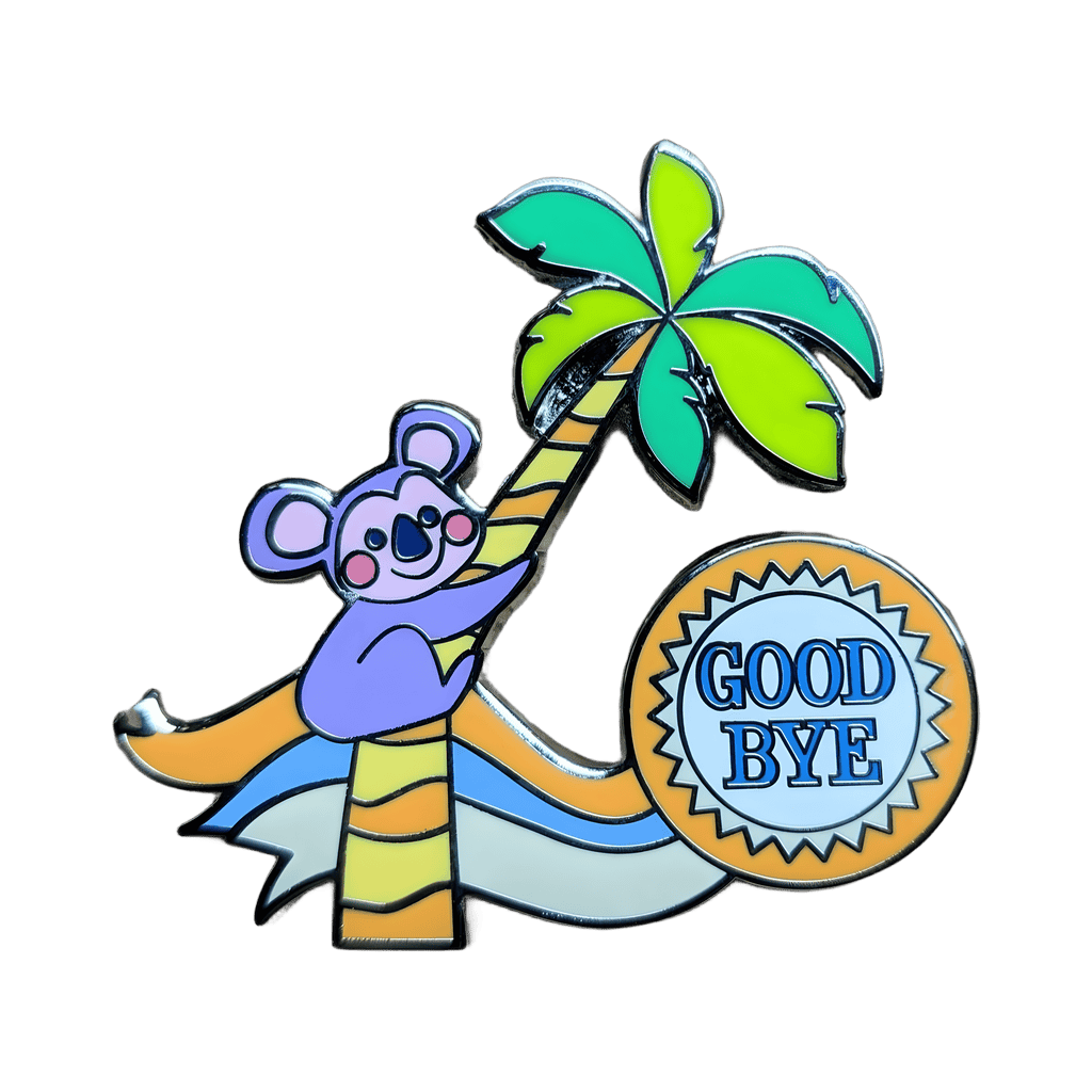 Koala - Good Bye Disney pin
