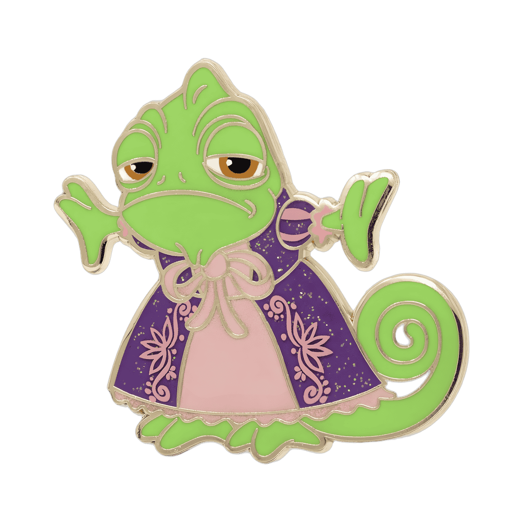 Pascal (Purple Dress) Disney pin
