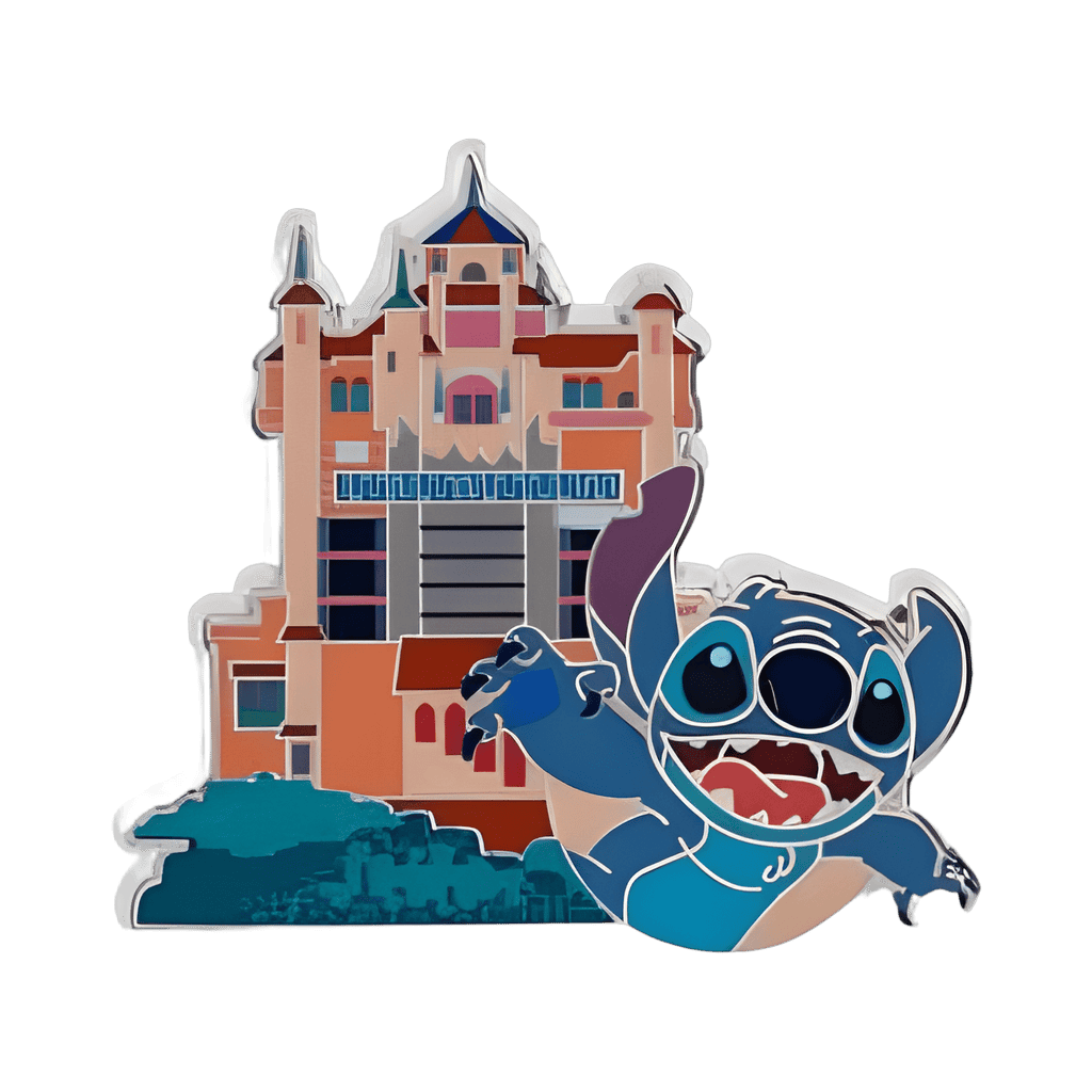 Stitch at Hollywood Tower Hotel (Disney's Hollywood Studios) Disney pin