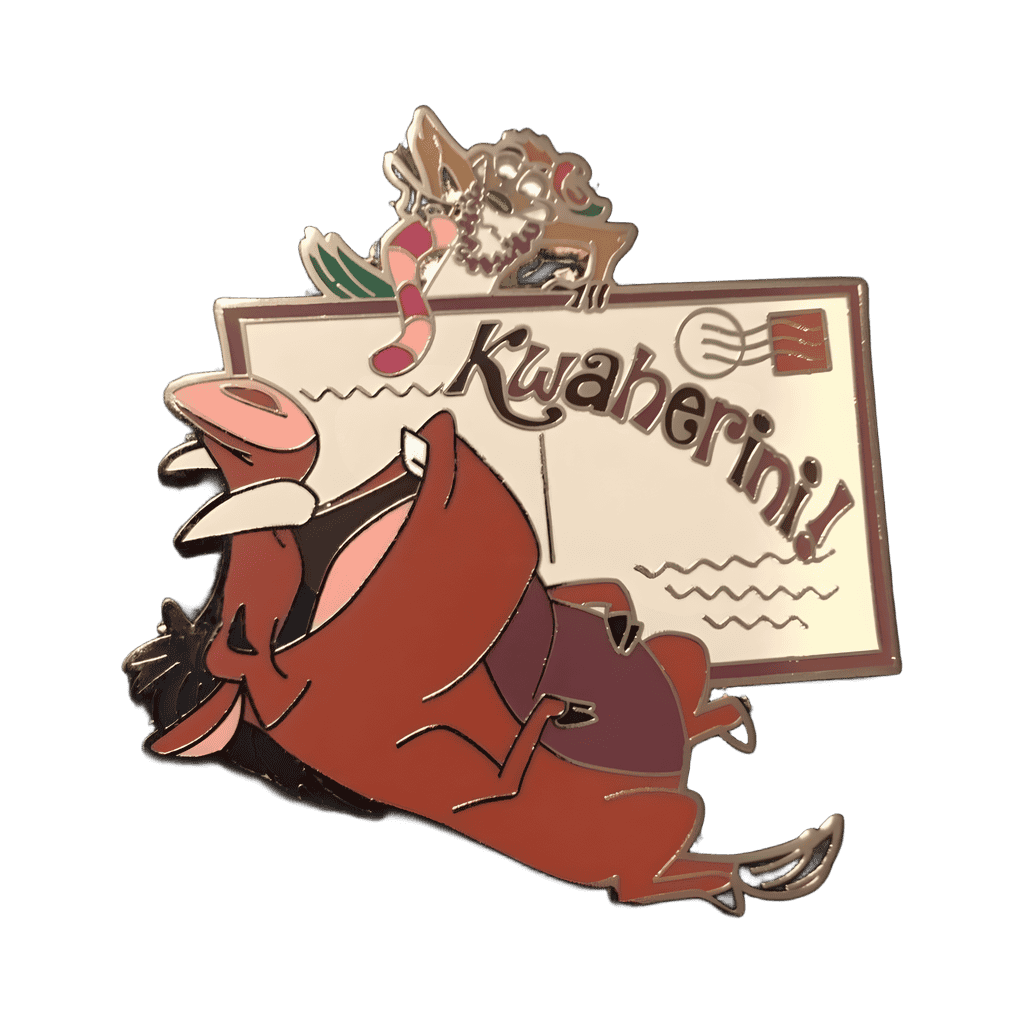 Goodbye Boxed Set - Pumbaa and Timon Disney pin