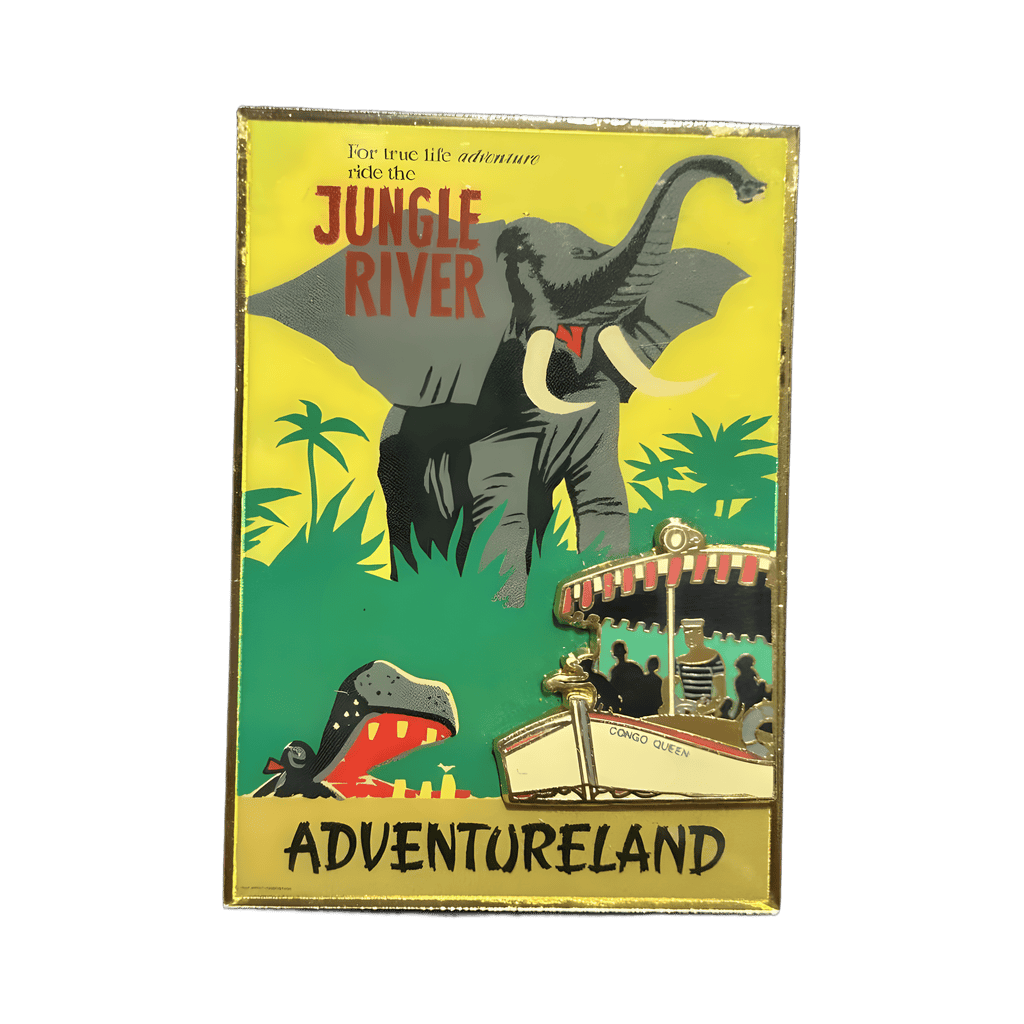 Jungle River — Adventureland Disney pin