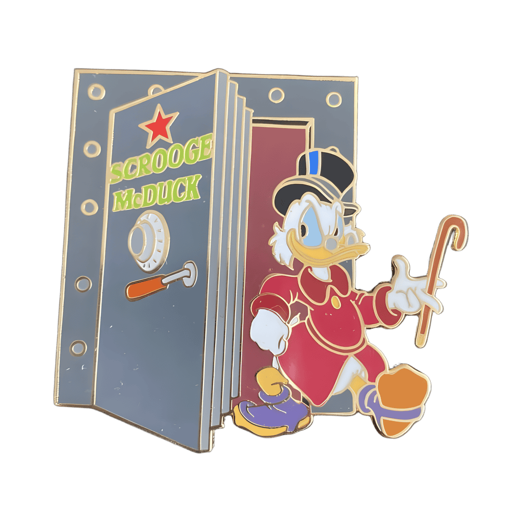 Scrooge McDuck Disney pin