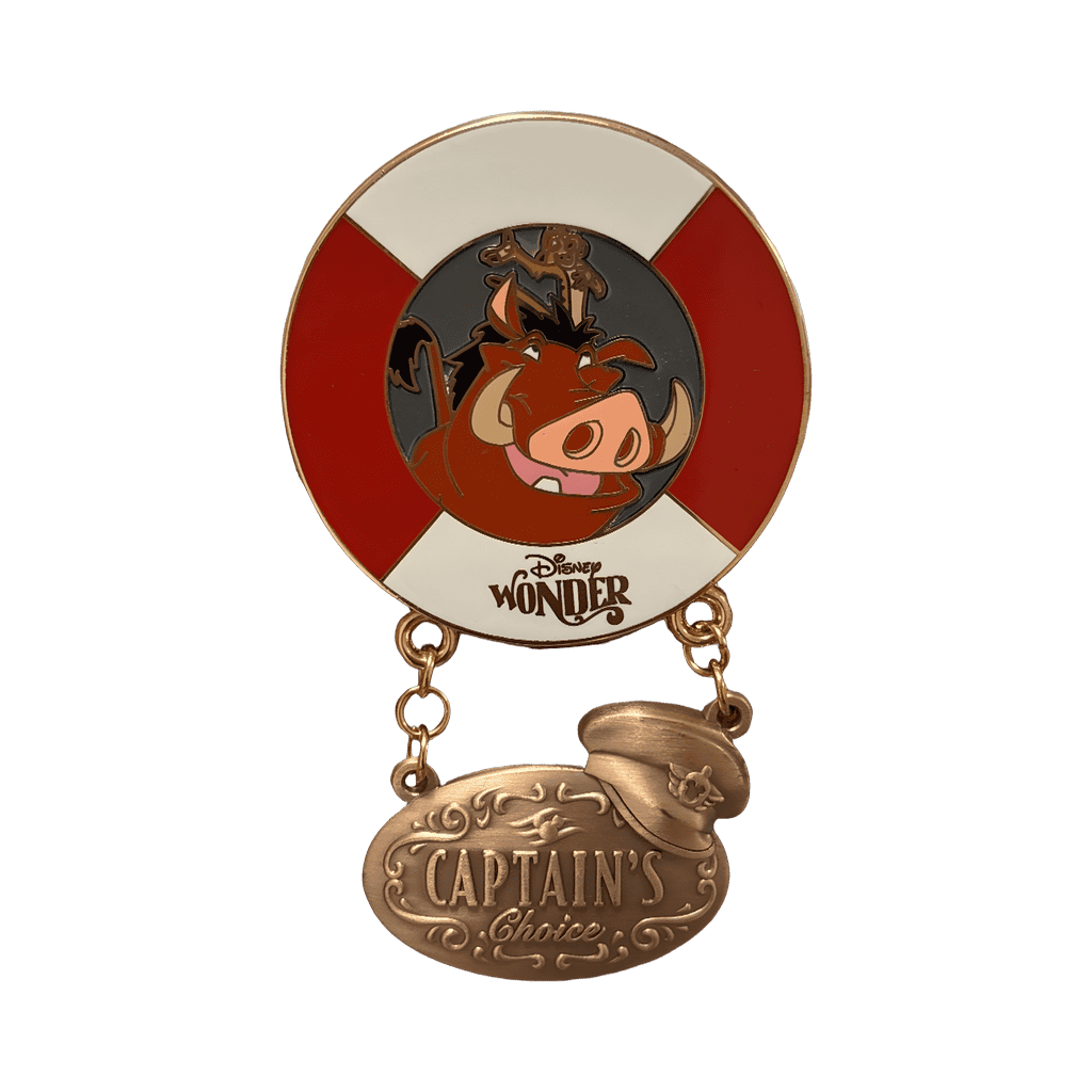Timon and Pumba Disney pin