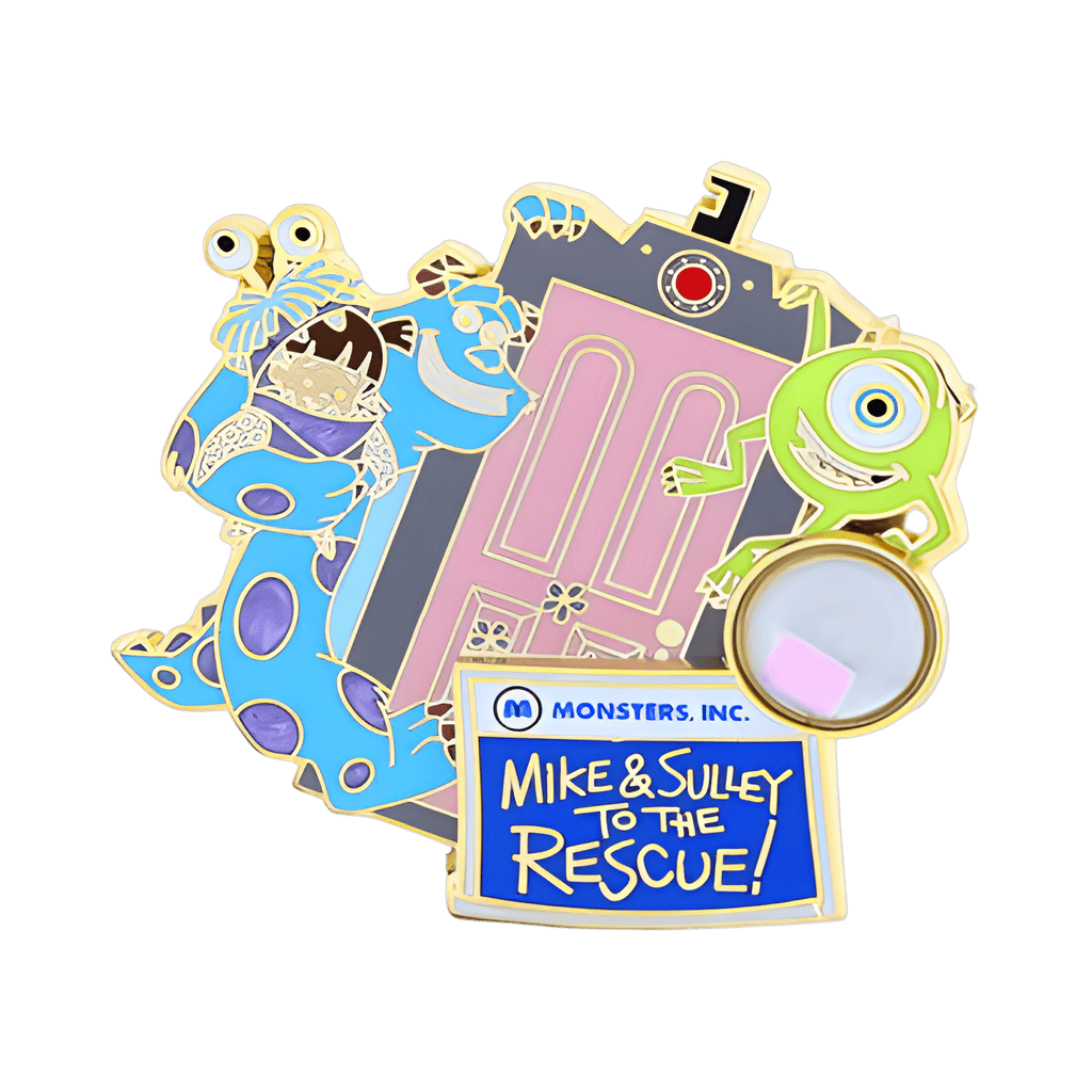 Mike & Sulley to the Rescue! Disney pin