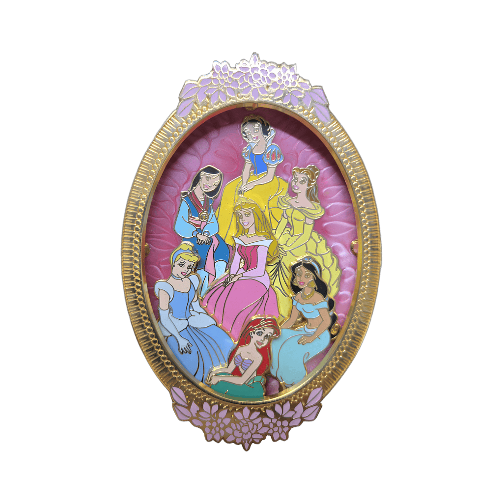 7 Princesses Disney pin