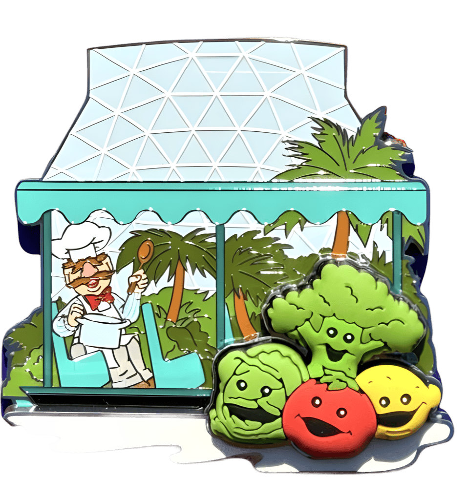 Swedish Chef on Living with the Land Disney pin