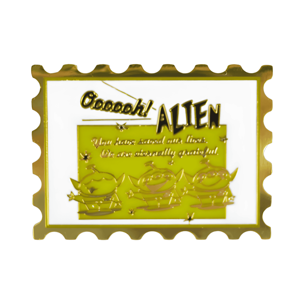 Little Green Men/Aliens Stamp Disney pin