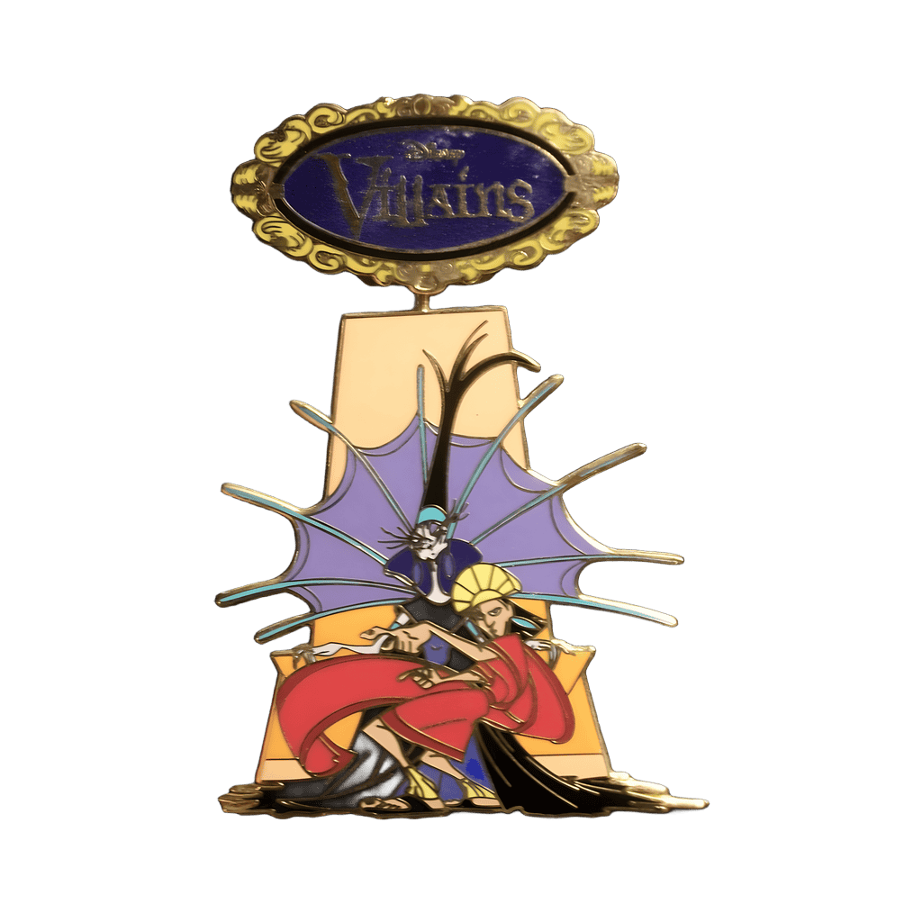 Yzma and Emperor Kuzco Disney pin