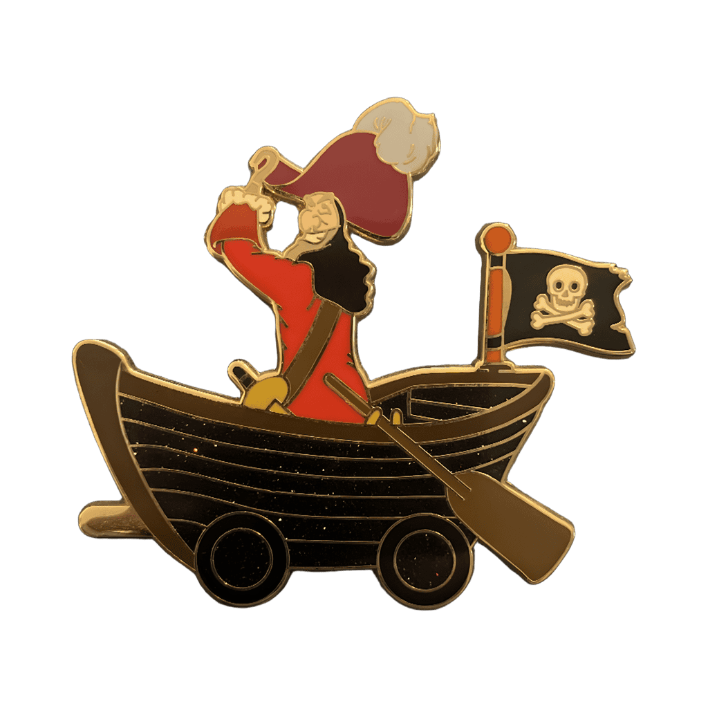 Captain Hook Disney pin