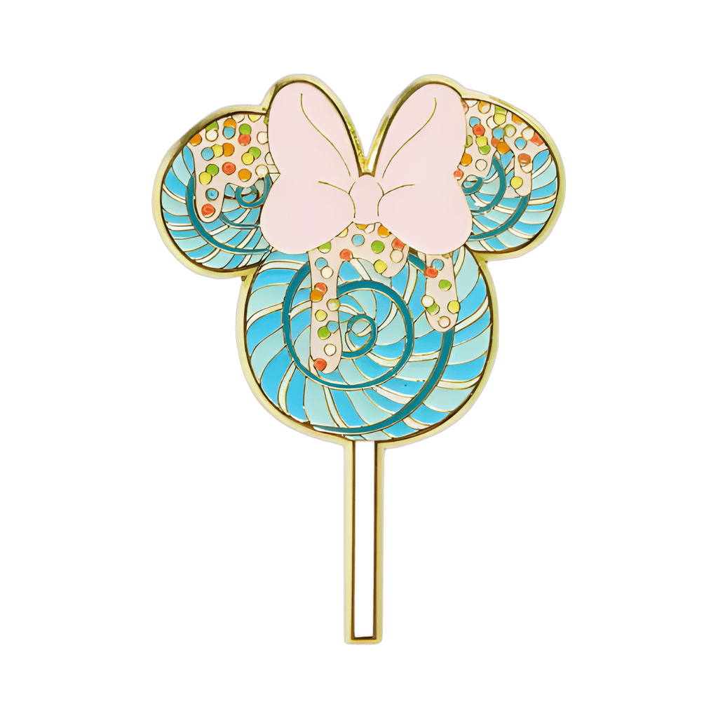 Blue Minnie Lollipop Disney pin