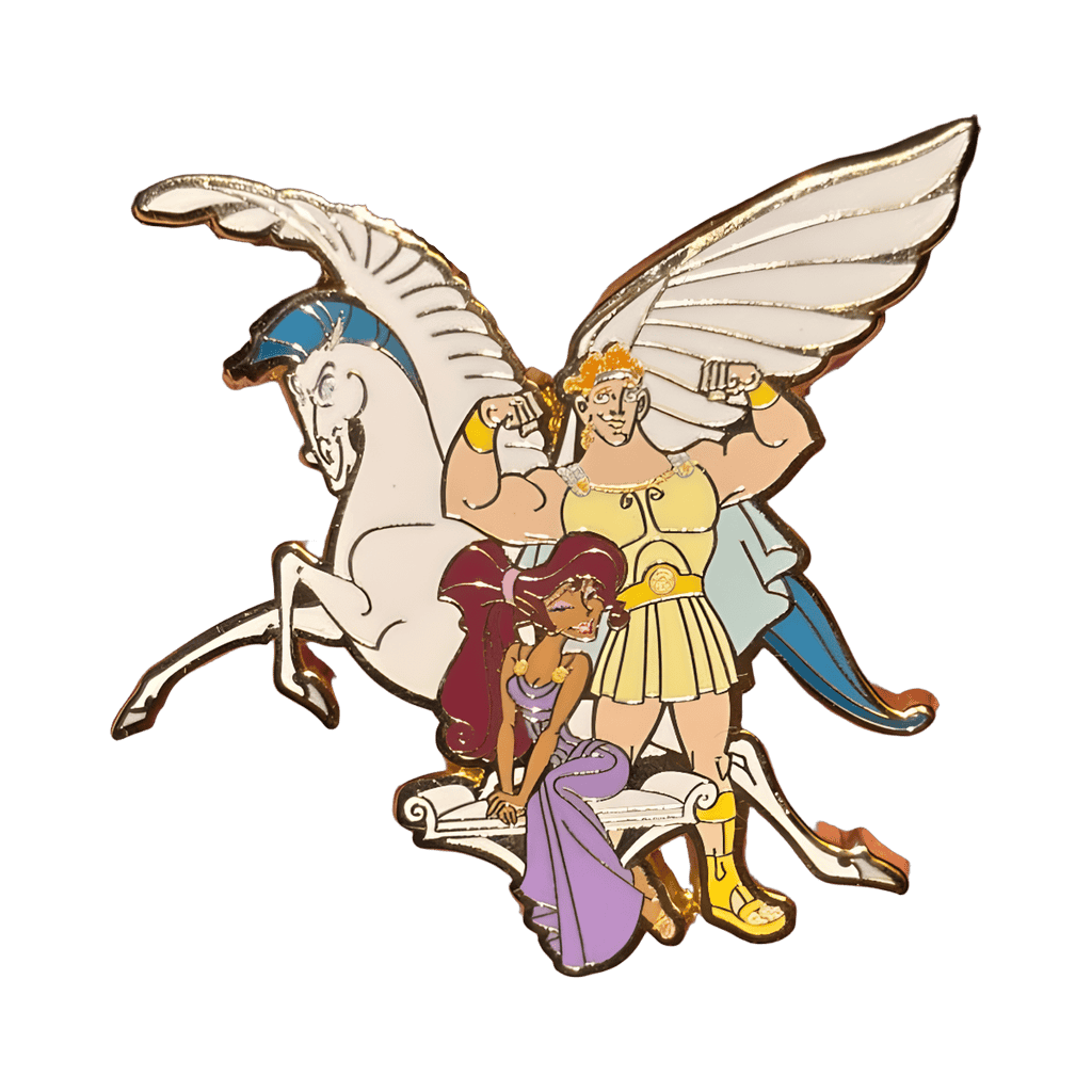 Hercules, Meg, & Pegasus Disney pin