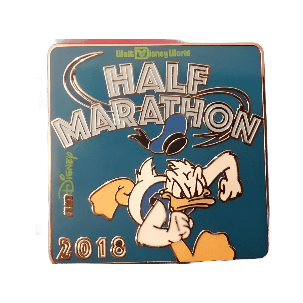 Half Marathon I Did It! Disney pin