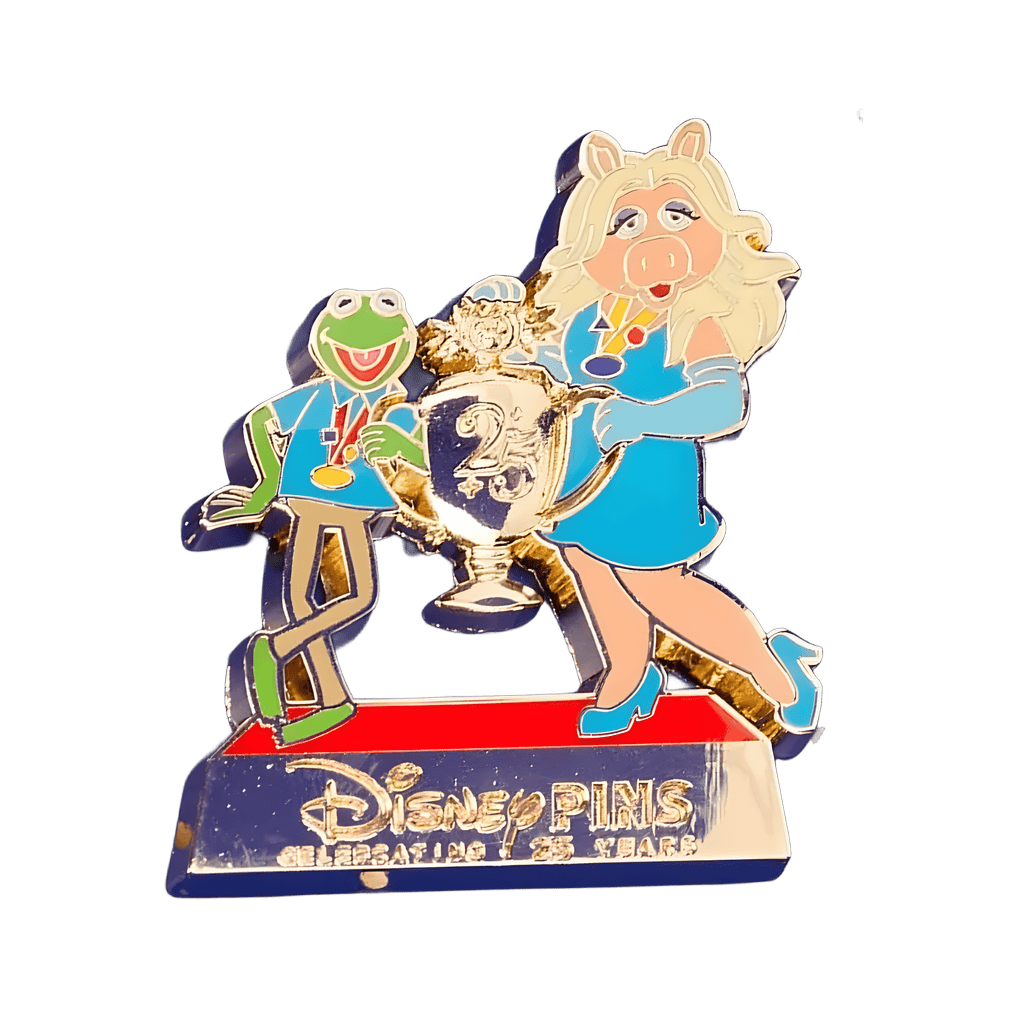 Kermit and Miss Piggy Disney pin
