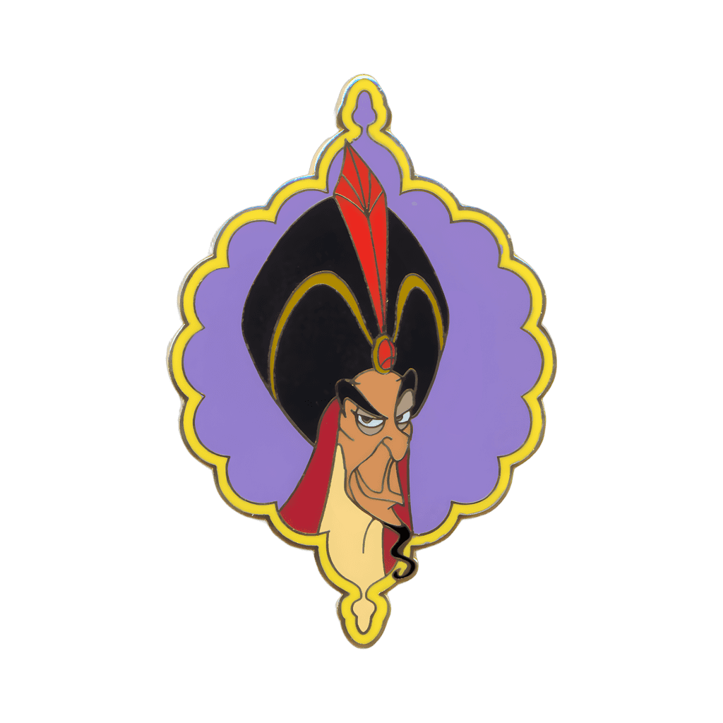 Jafar in a Light Purple Arabian Frame Disney pin