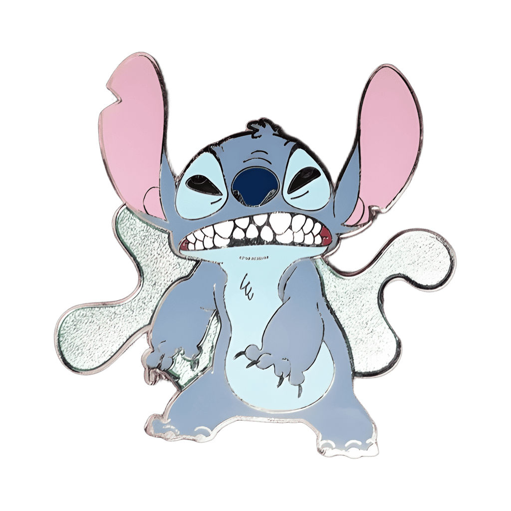 Stitch Growling Disney pin