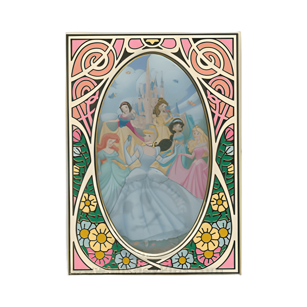 Princesses Stained Glass Art Nouveau - 2008 Disney pin