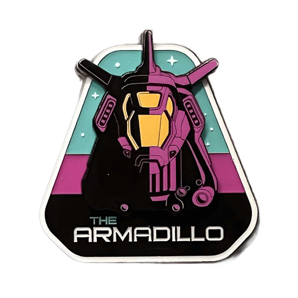 The Armadillo Disney pin