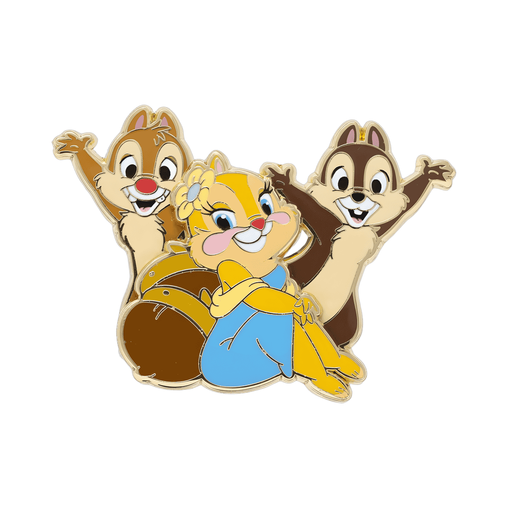Chip, Dale, Clarice Disney pin