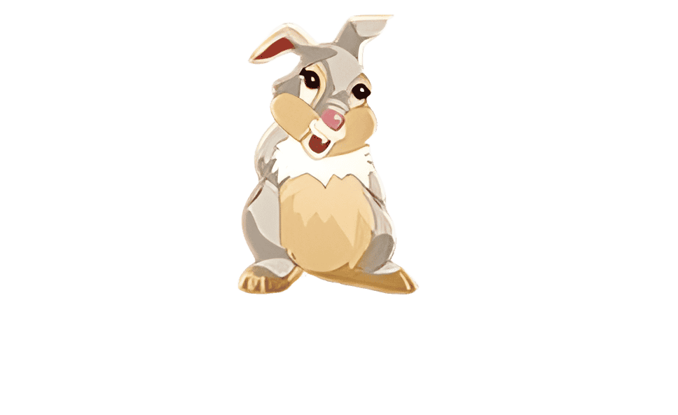 If You Can't Say Something Nice - Thumper Disney pin