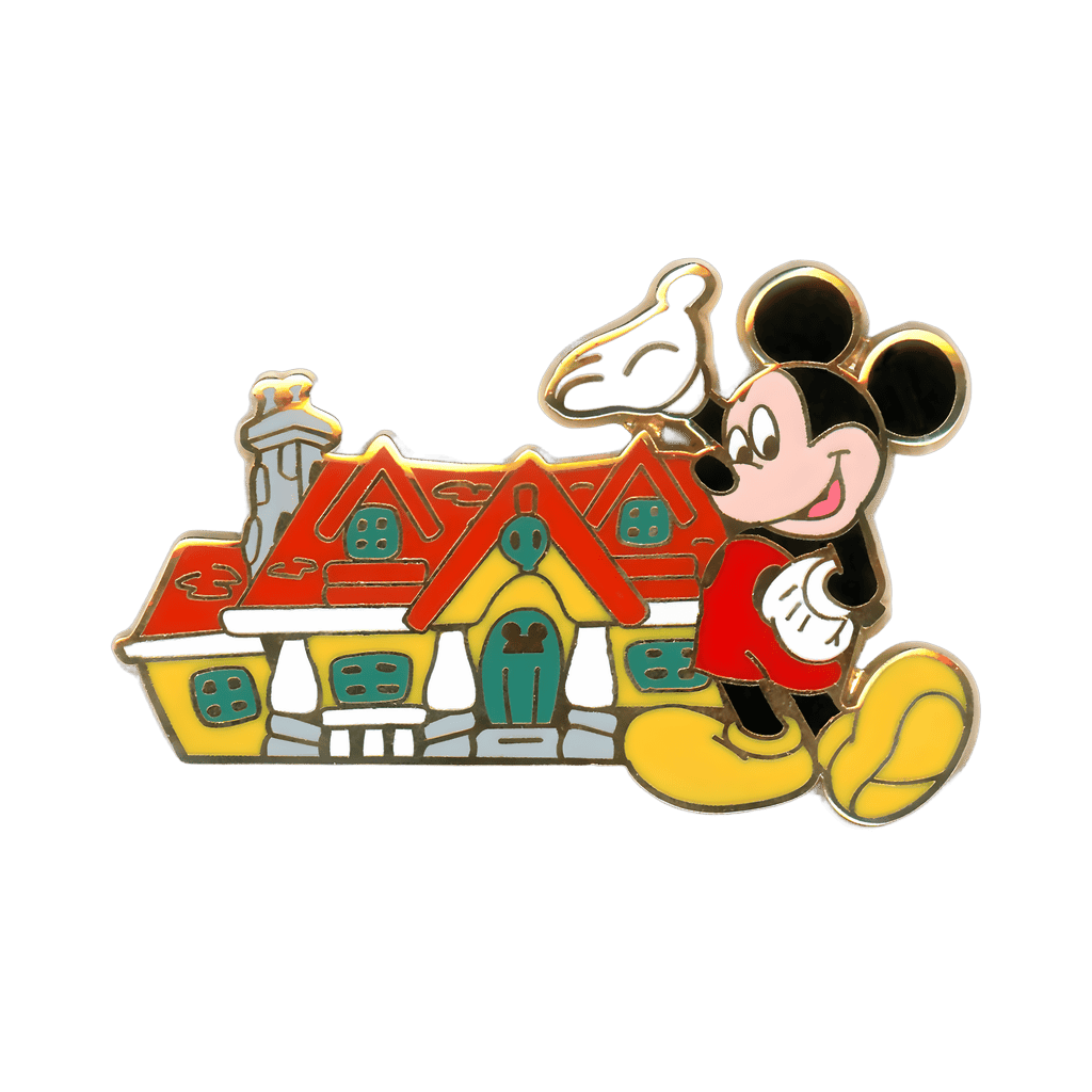 Mickey in front of Mickey's House Disney pin