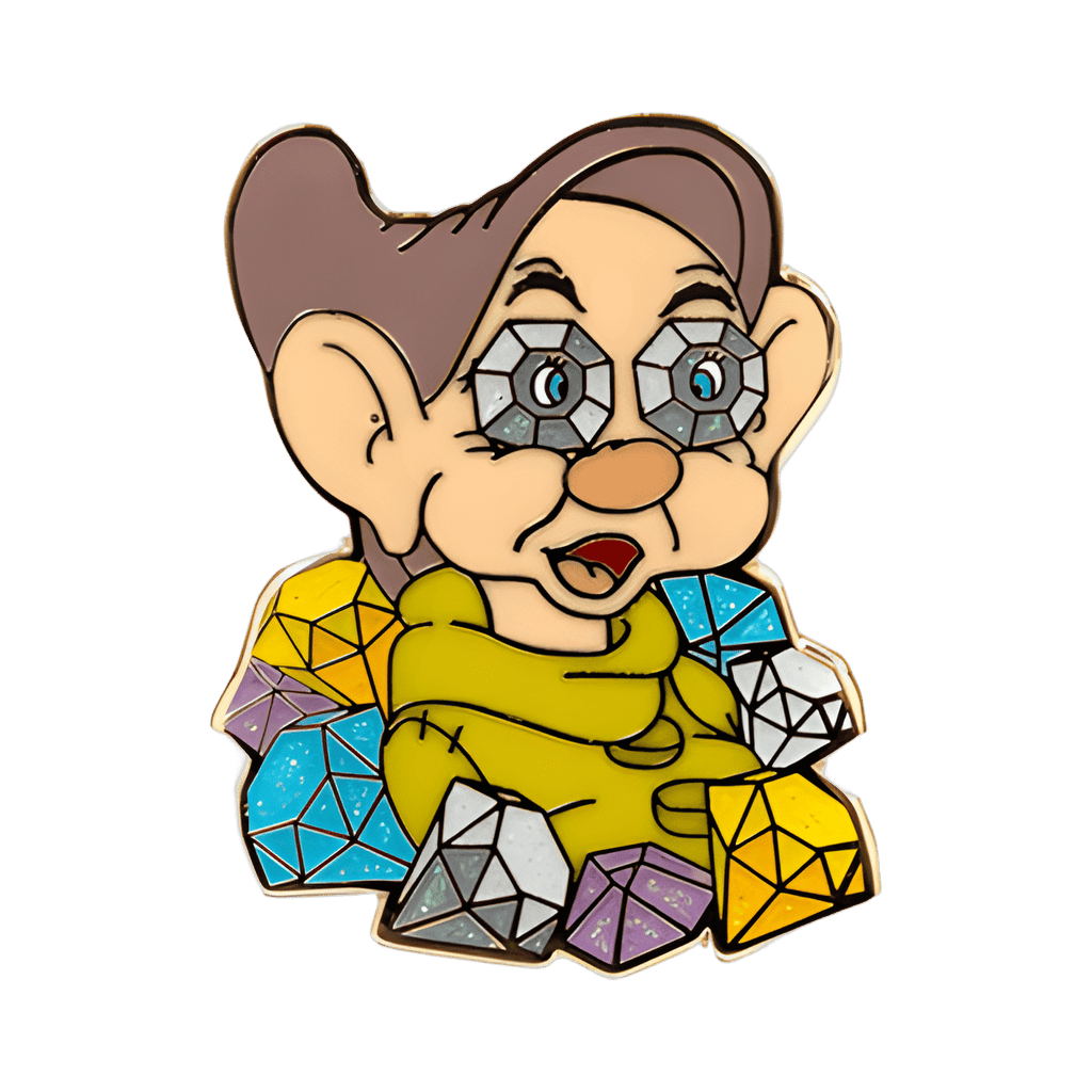 Dopey with Gem Eyes - PALM LE 1200 Disney pin