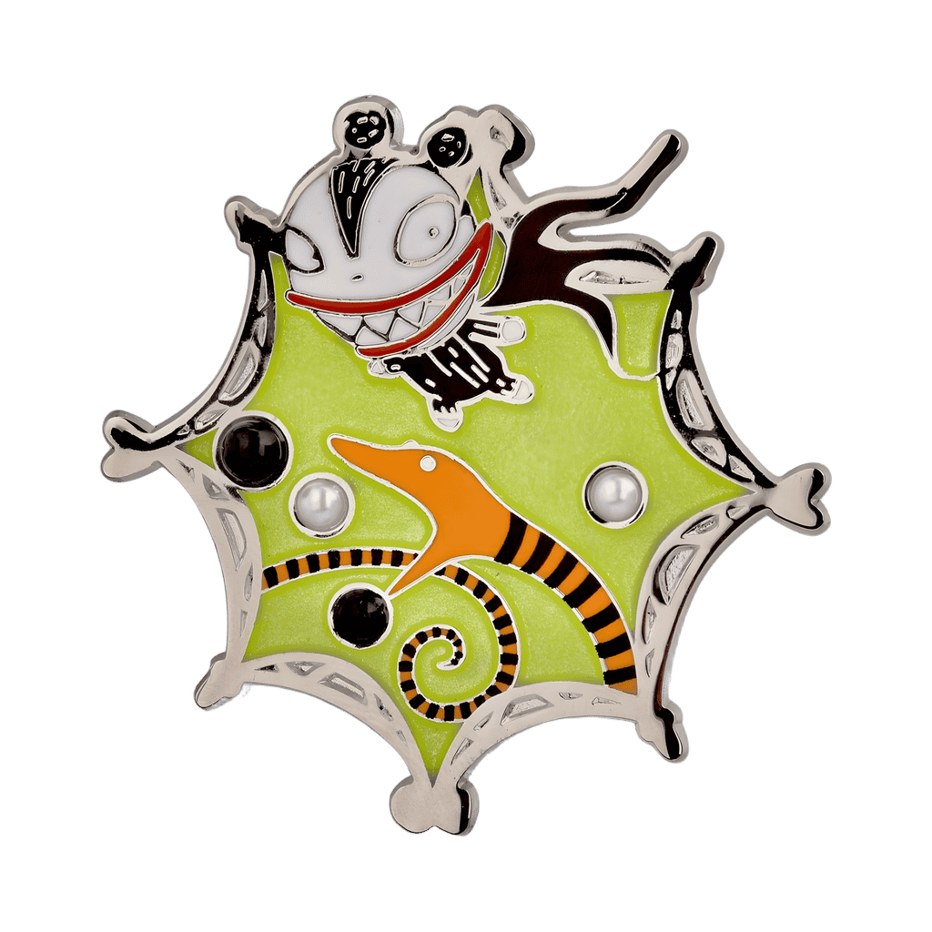Scary Teddy & Present Snake Disney pin