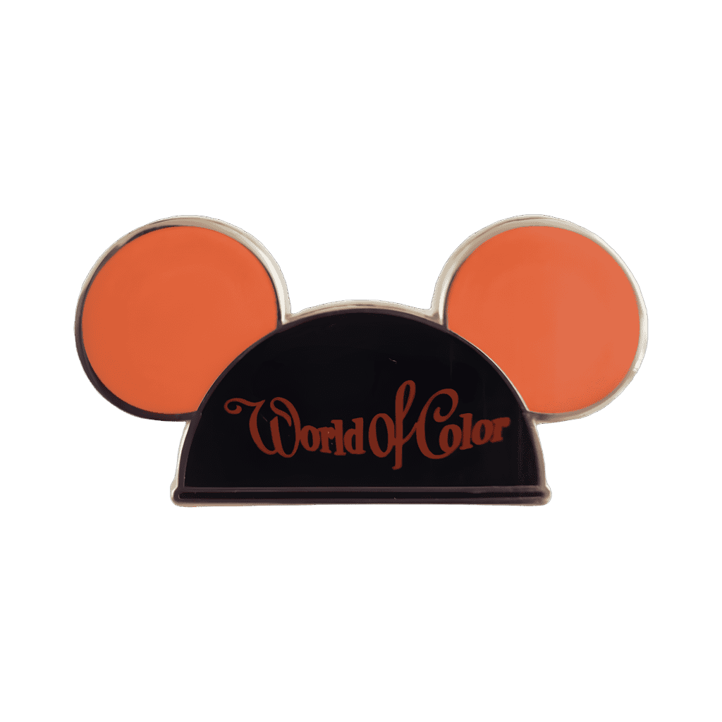 Orange Ear Hat CHASER Disney pin