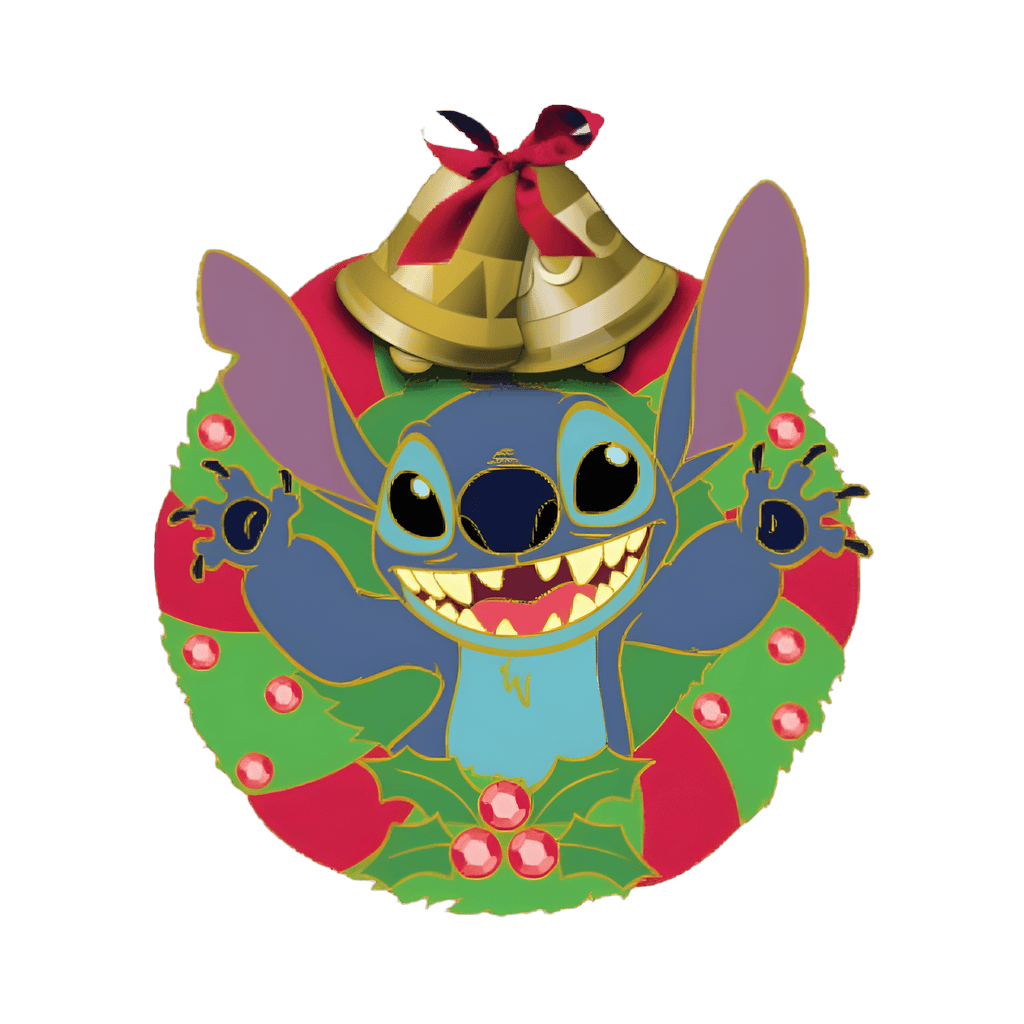Stitch Wreath Disney pin